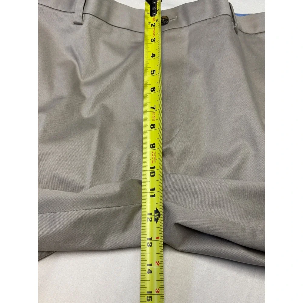 Brooks Brothers Advantage Chino‎ Stretch Clark Fit Khaki Pants Mens 40x35 Tan